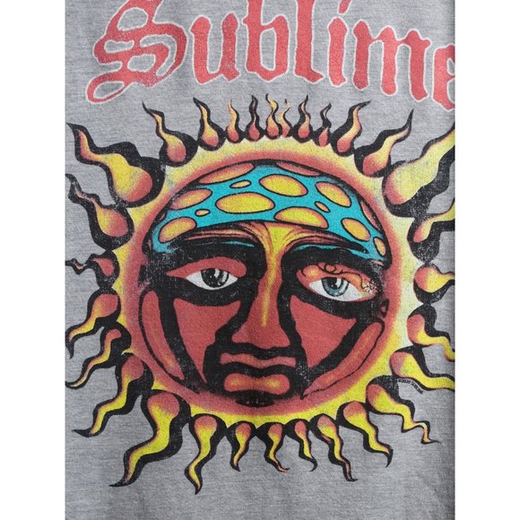 Sublime Stamp Logo ska punk rock Boyfriend Official T-Shirt XL NWT - Picture 2 of 4